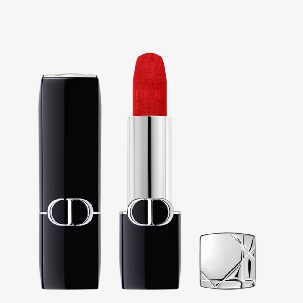 Dior Rogue Dior couture color lipstick 999 velvet NEW